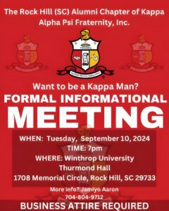 Kappa Informational Meeting